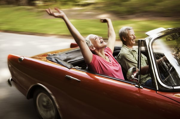 Driving on the open road